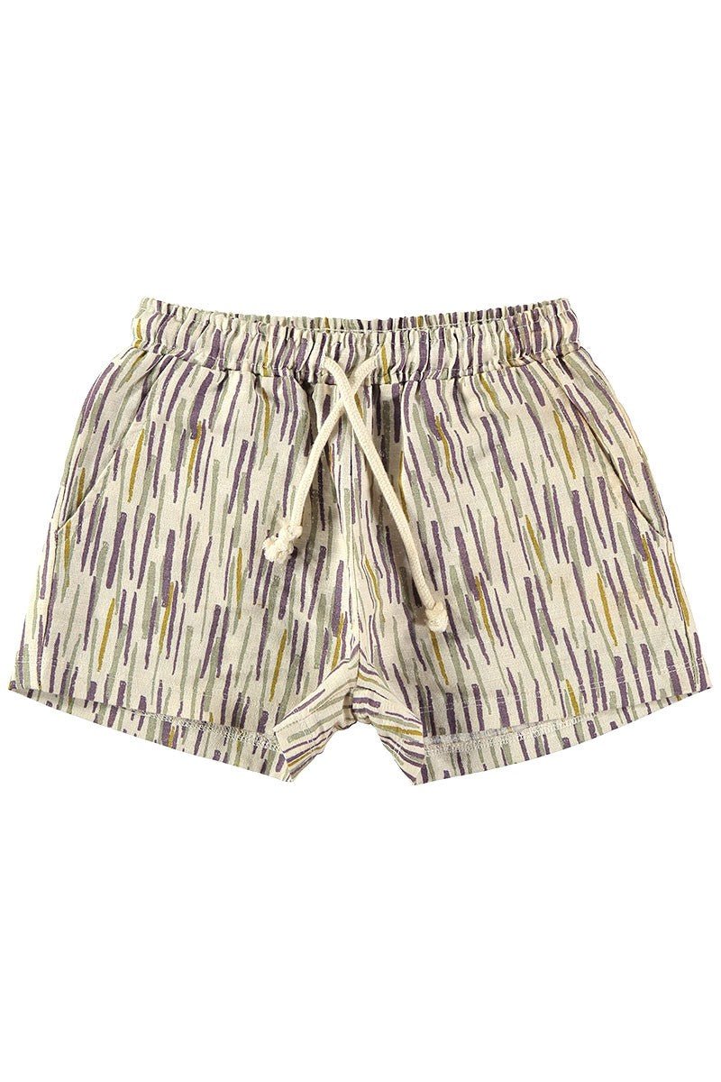 Lasten Pellavasekoiteshortsit Jungle Beige