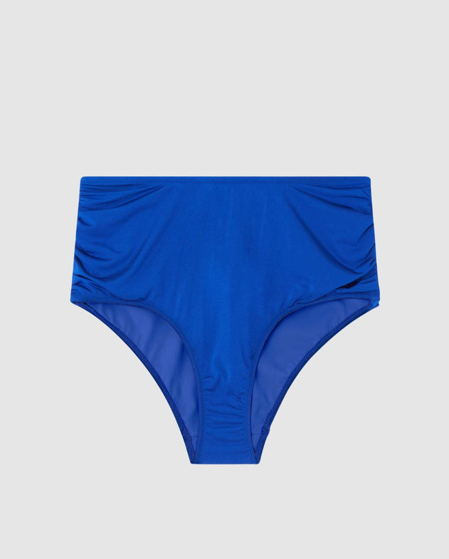 Korkeavyötäröinen Bikinialaosa Cobalt Blue