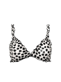 Frilly Bralette White Leo