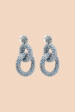 Gia Earrings Ice Blue