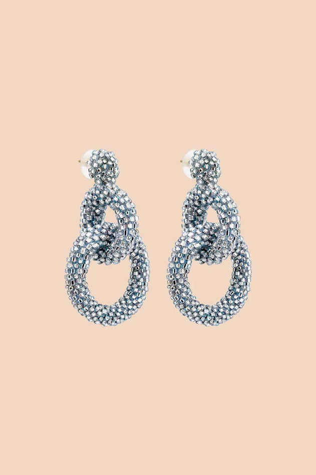 Gia Earrings Ice Blue