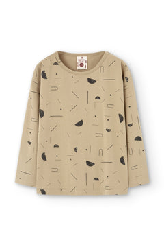 Kids' Gayle T-Shirt Sidereal Rain Beige