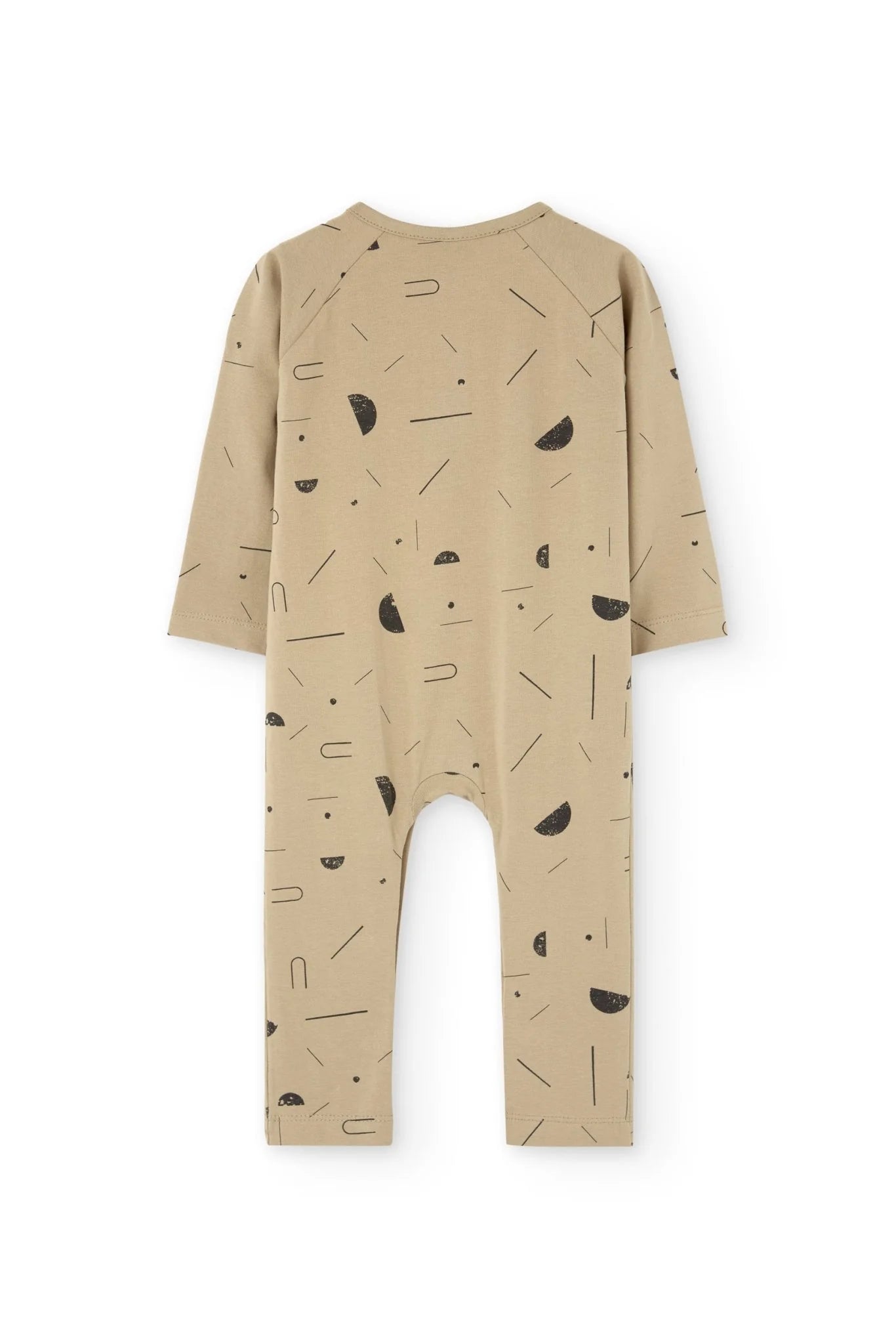 Baby's Guida Long Sleeve Jumpsuit Sidereal Rain Beige