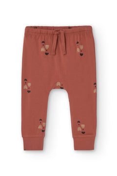 Baby's Gala Pants Mars Red Twilight