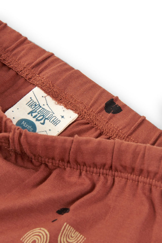 Baby's Gala Pants Mars Red Twilight