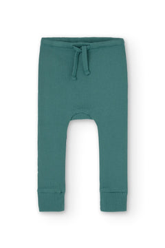 Baby's Gala Ribbed Pants Sky Blue
