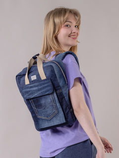 Kaarina Backbag Denim