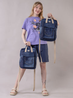 Kaarina Backbag Denim