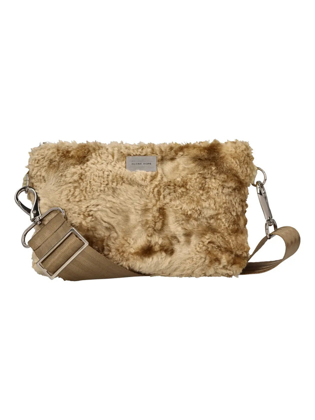 Pilvi Bag Faux Fur Beige