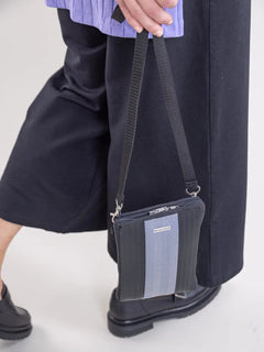 Railo Small Bag Steel Grey Stripe