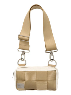 Sahara Bag Beige and White