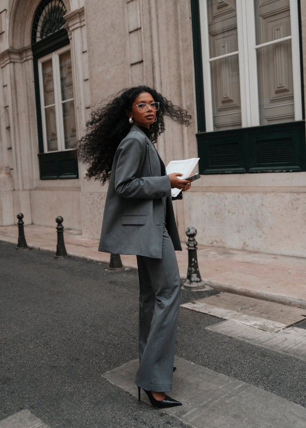 Keanu Tailored Blazer Grey