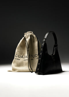 The Caviar Leather Bag Black