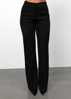 Jagger Flare Trousers Black