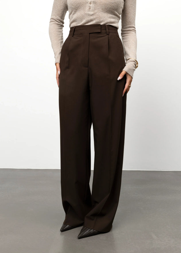 Jagger Tailored Trousers Brown