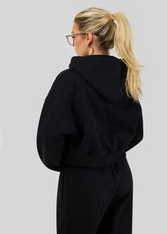 Comfort Zone Zipper Jacket Black