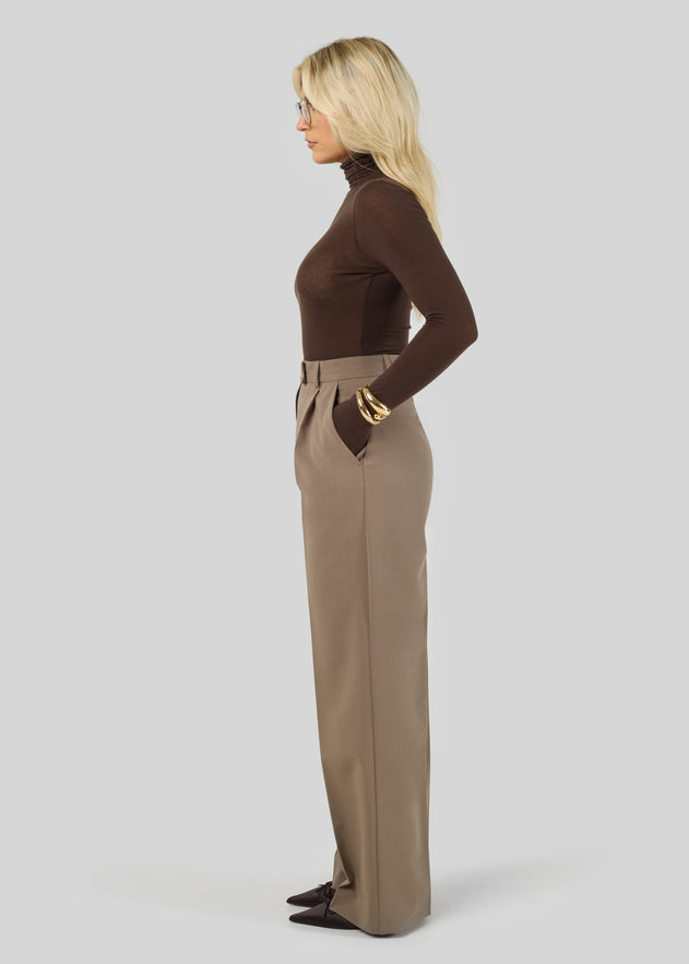 Jagger Tailored Trousers Taupe