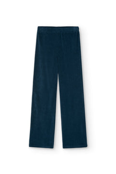 Gloria Terry Trousers Midnight Blue