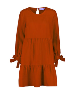 Hailey Dress Burnt Orange