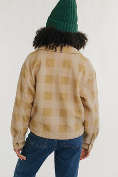 Hoben Jacket Mustard Check