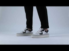 The Misfit Sneakers White Grey Black