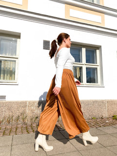 Sointu Trouser Skirt Brown