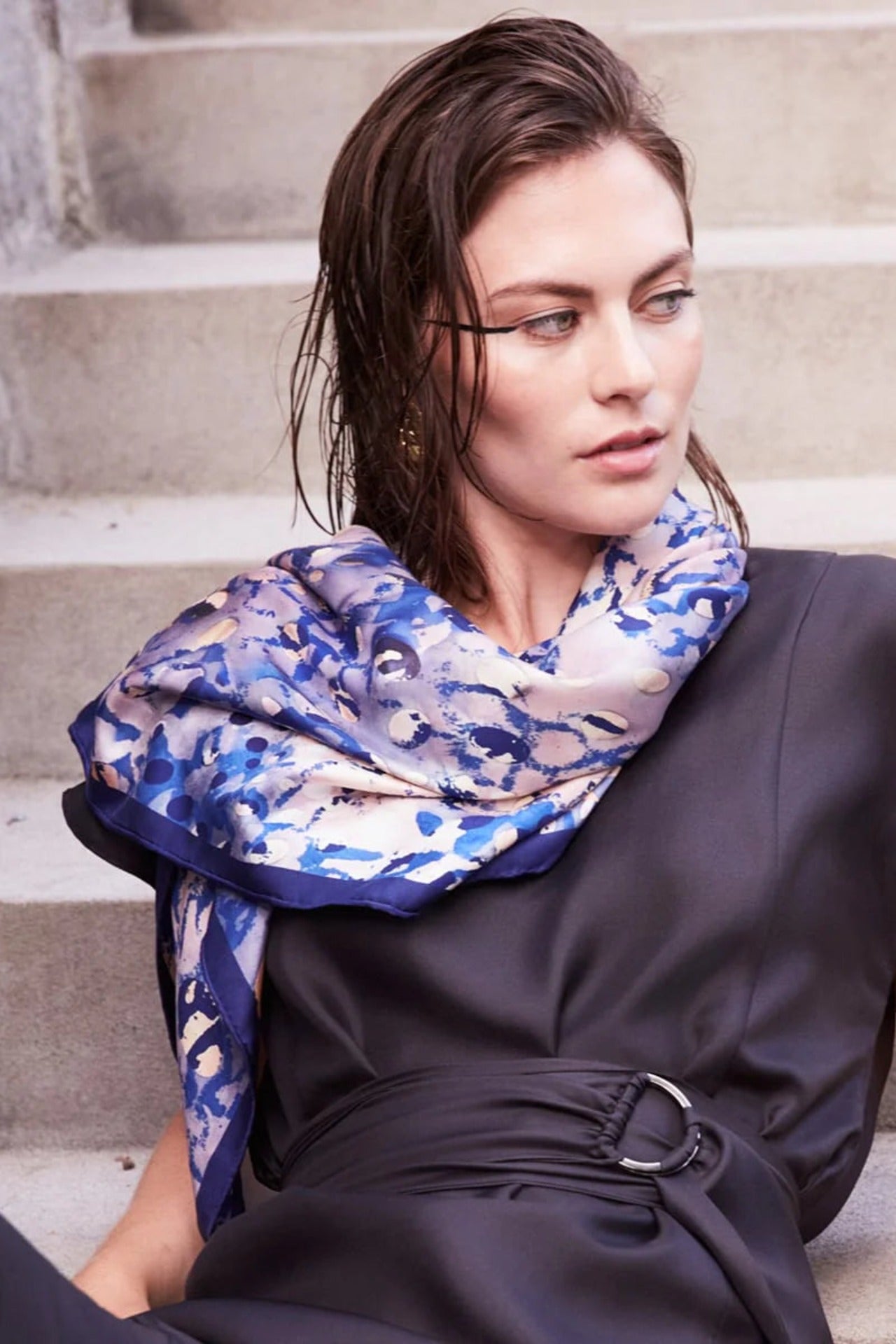 Indefinite Galaxy Scarf Multicolor - Studio Heijne