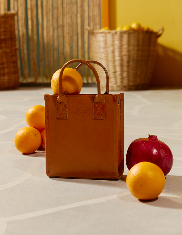 Jackie Mini Laukku Cognac