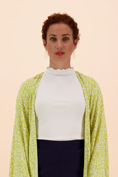 Rib Top White