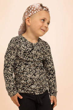 Kids' T-shirt Long Sleeve Night Meadow