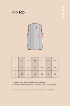 Rib Top White