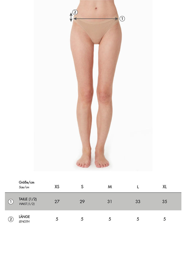 Kavinn Tanga Underpants 3-Pack Beige