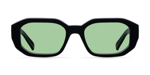 Kessie Sunglasses Black Green