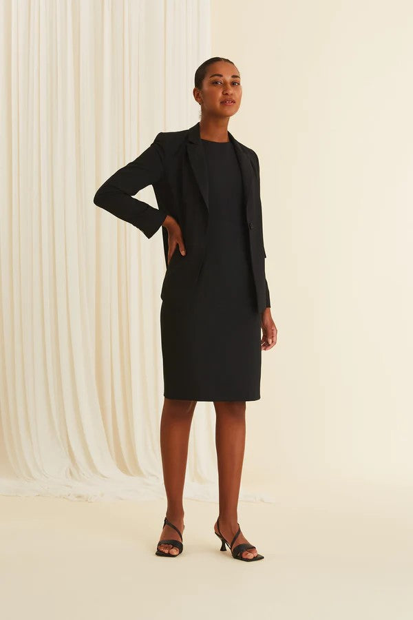 Kiara Klassinen Bleiseri Musta