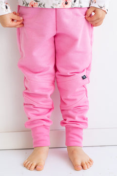 Melli EcoDesign Kids' Knee Patch Sweatpants Pink