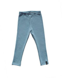 Melli EcoDesign Kids' Merino Leggings Menthol Blue