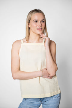 Lightweight Cotton Top Yellow