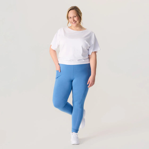 Lempi Bamboo Leggings Blue