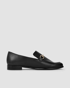 Shiv Loafers Moccasins Vegea Grape Leather Black