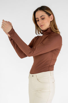 Longsleeve Turtleneck Brown