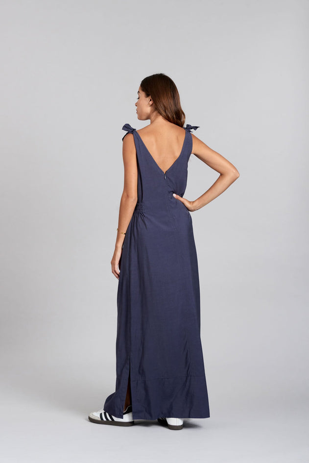 Marnie Rayon Maksimekko Navy
