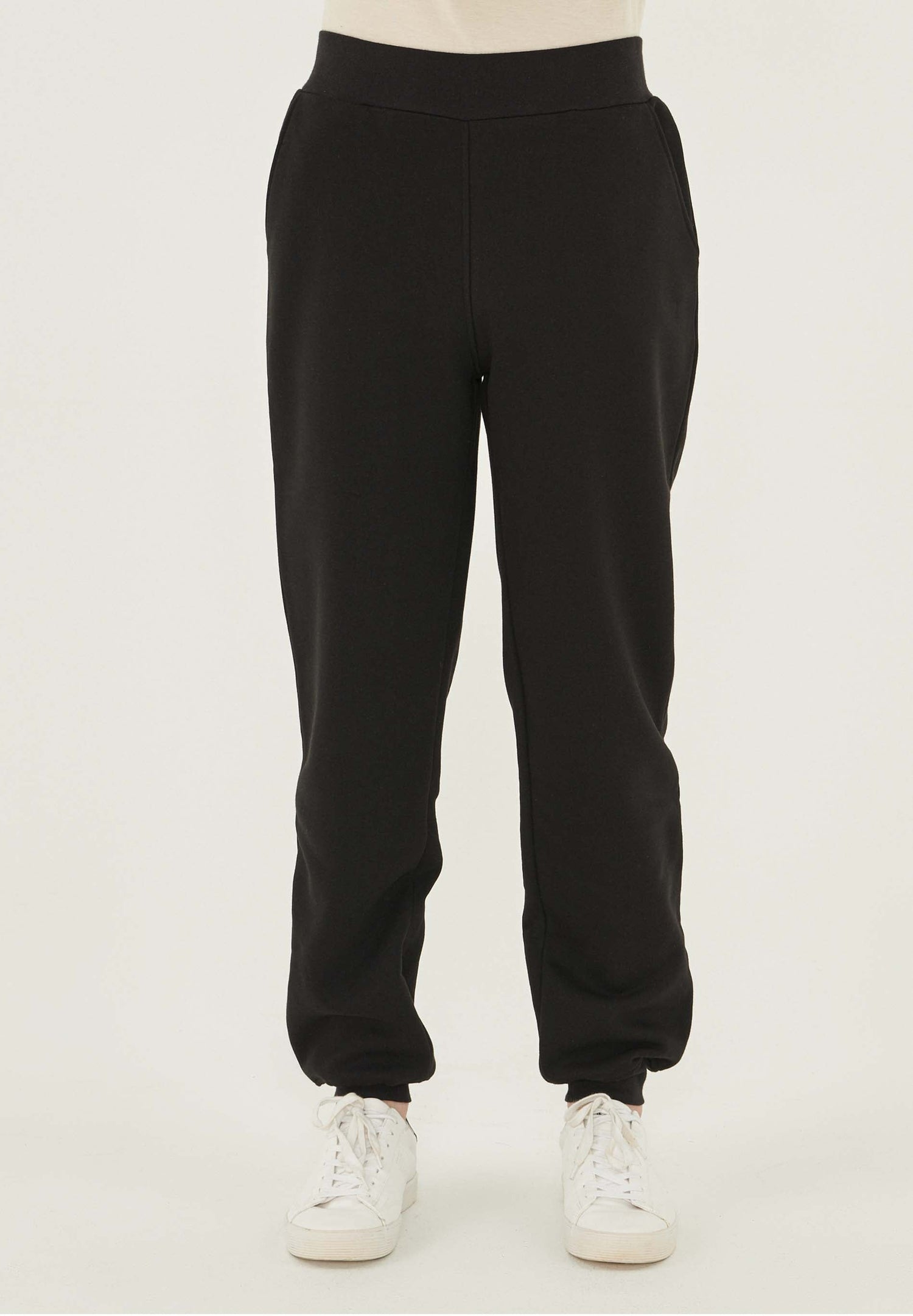 Men's Organic Cotton Fleece Sweatpants Black