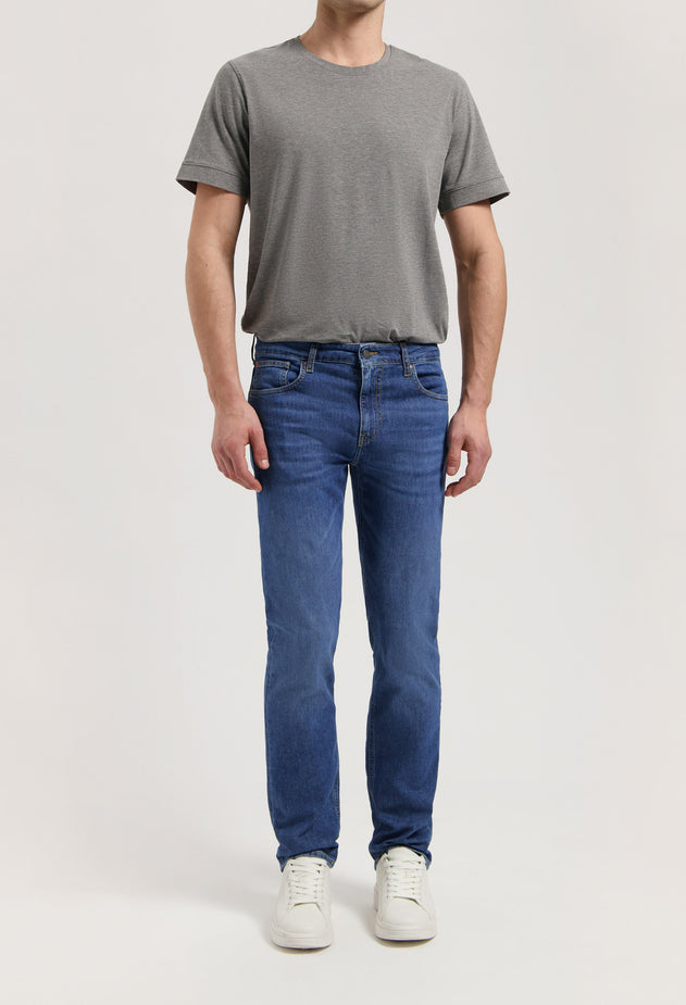 Bryce Mid Straight Jeans  Authentic Indigo