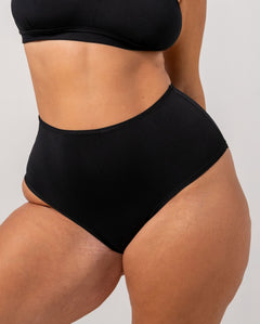 Micro Highwaist Briefs Black