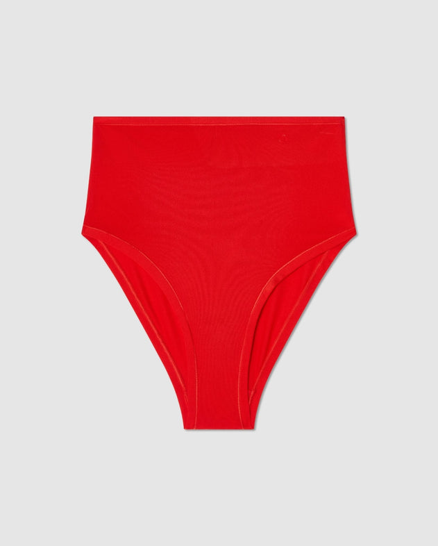 Micro Highwaist Briefs Fiery Red