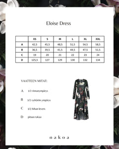 Eloise Dress Noir - IVALO.COM