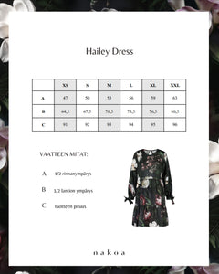 Hailey Dress Noir