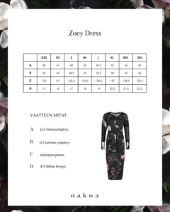 Zoey Dress Noir