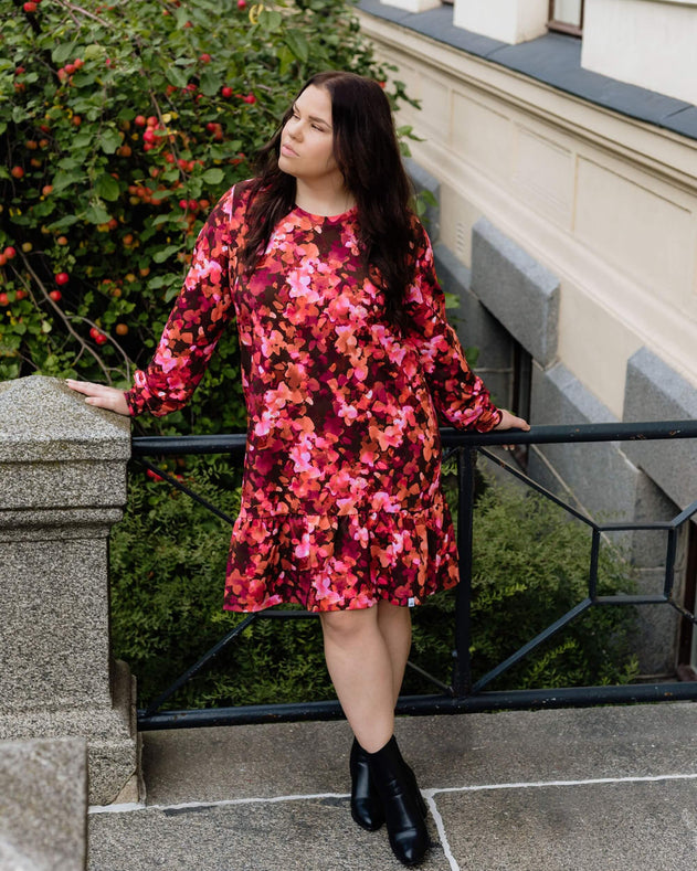 Poppy Dress Scarlet Petals