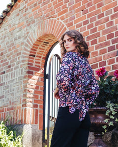 Ophelia Blouse Violettes - IVALO.COM